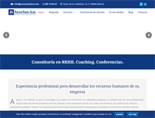Tablet Screenshot of juansanandres.com